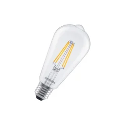 Osram Smart+ Matter E27 Edison Filament Klar 6W 806lm - 827 Extra Varm Vit | Dimbar - Via Smart Device Only - Ersättare 60W