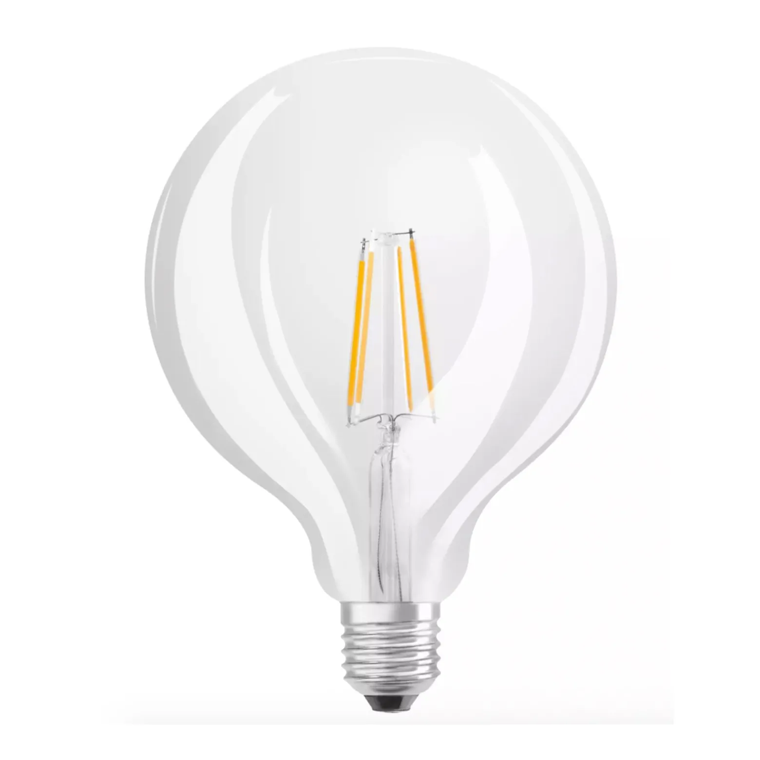 Osram SuperStar LED E27 Globe 125mm Filament Klar 7W 806lm - 822-827 Dim To Warm | Dimbar - Ersättare 60W