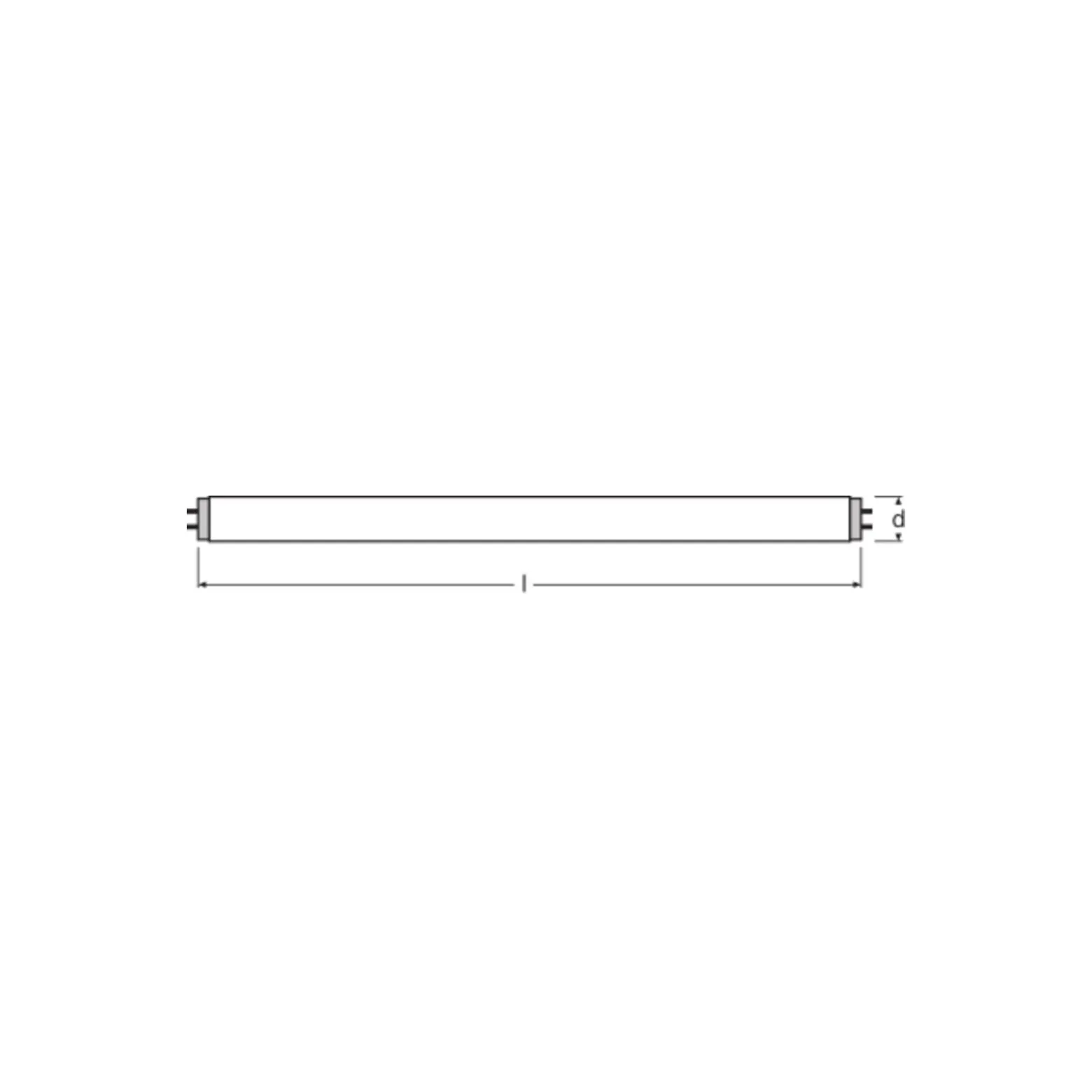 Osram T8 Lumilux 18W - 830 Varm Vit | 60cm
