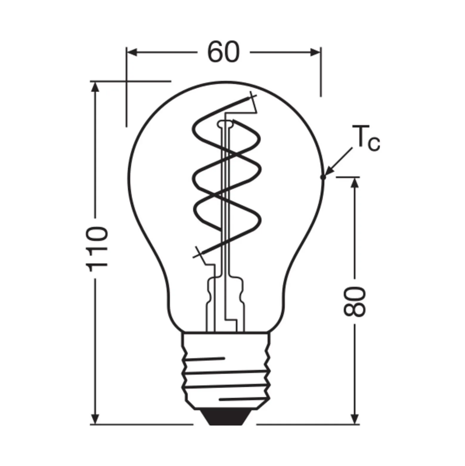 Osram Vintage 1906 LED Classic Slim E27 Päron Filament Guld 8W 806lm - 922 Extra Varm Vit | Bästa Färgåtergivning - Dimbar - Ersättare 60W