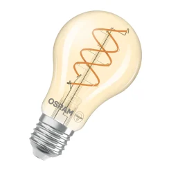 Osram Vintage 1906 LED Classic Slim E27 Päron Filament Guld 8W 806lm - 922 Extra Varm Vit | Bästa Färgåtergivning - Dimbar - Ersättare 60W