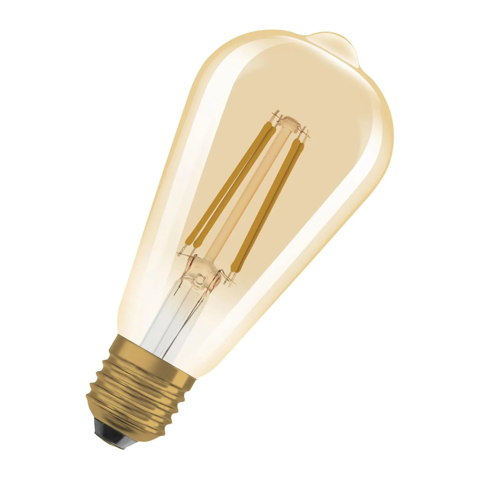 Osram Vintage 1906 LED E27 Edison Filament Guld 7.2W 806lm - 824 Extra Varm Vit | Ersättare 60W