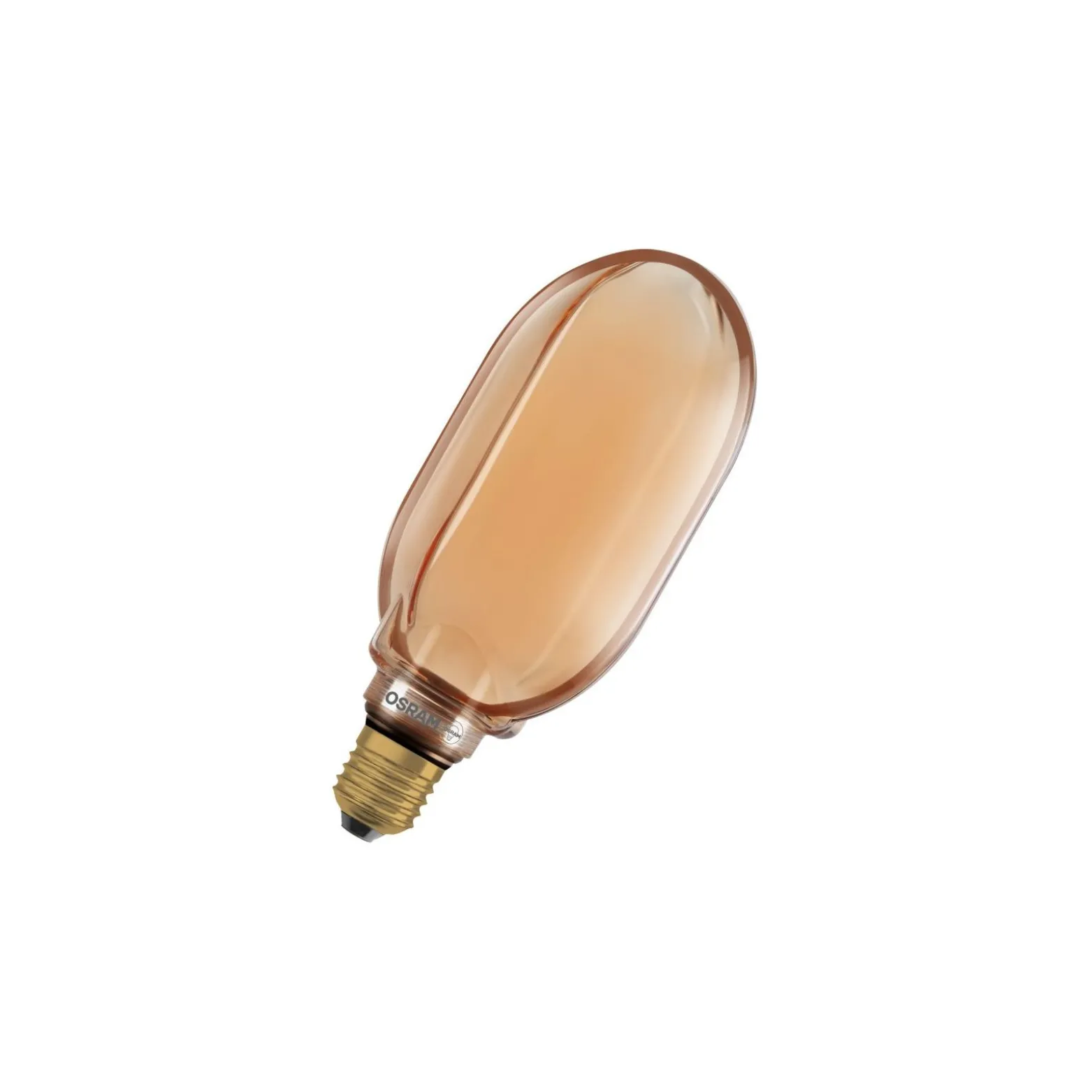 Osram Vintage 1906 LED E27 Globe Filament Guld 100mm 4W 220lm - 818 Extra Varm Vit | Dimbar - Ersättare 60W