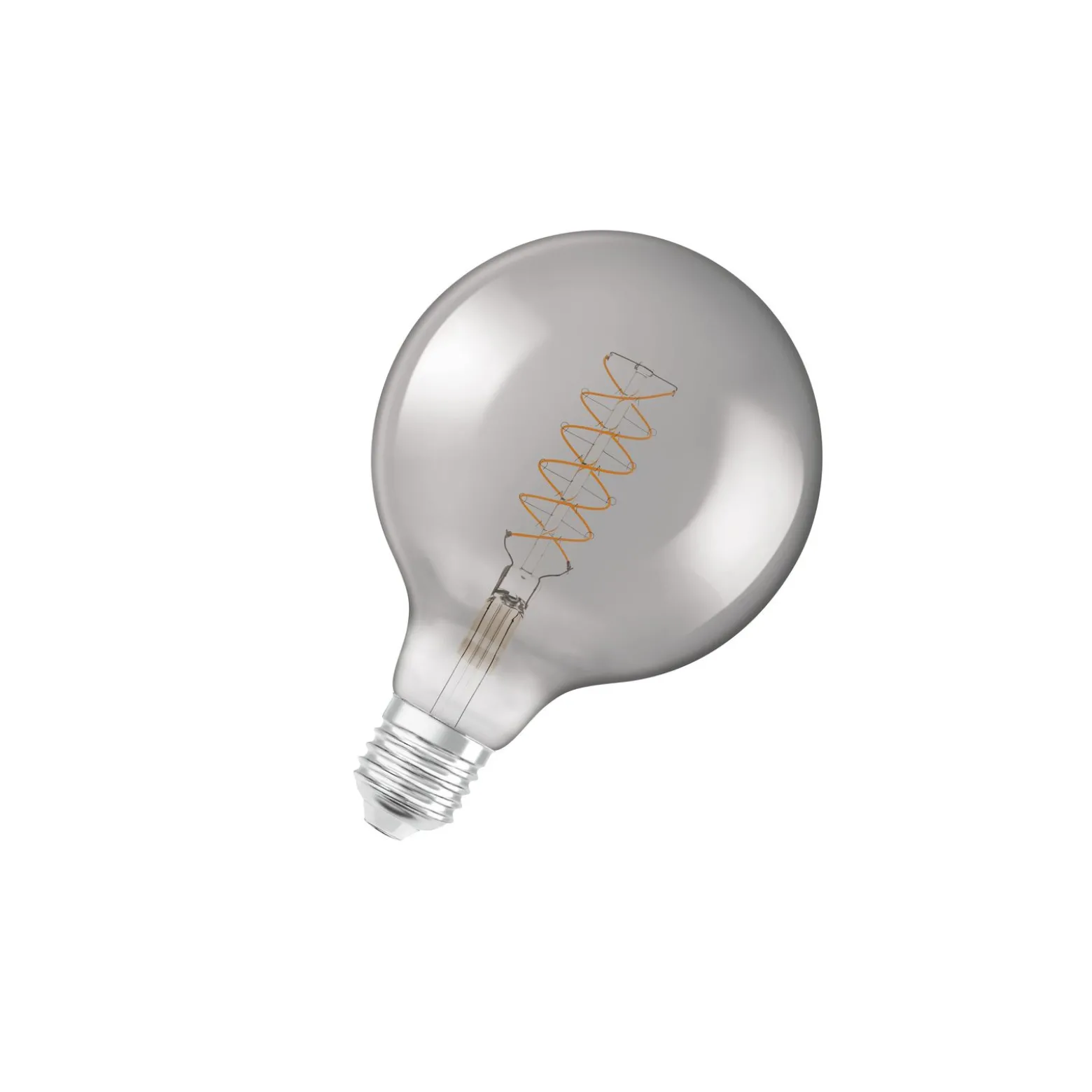 Osram Vintage 1906 LED E27 Globe Filament Smokey 125mm 7.8W 360lm - 818 Extra Warm White | Dimmable