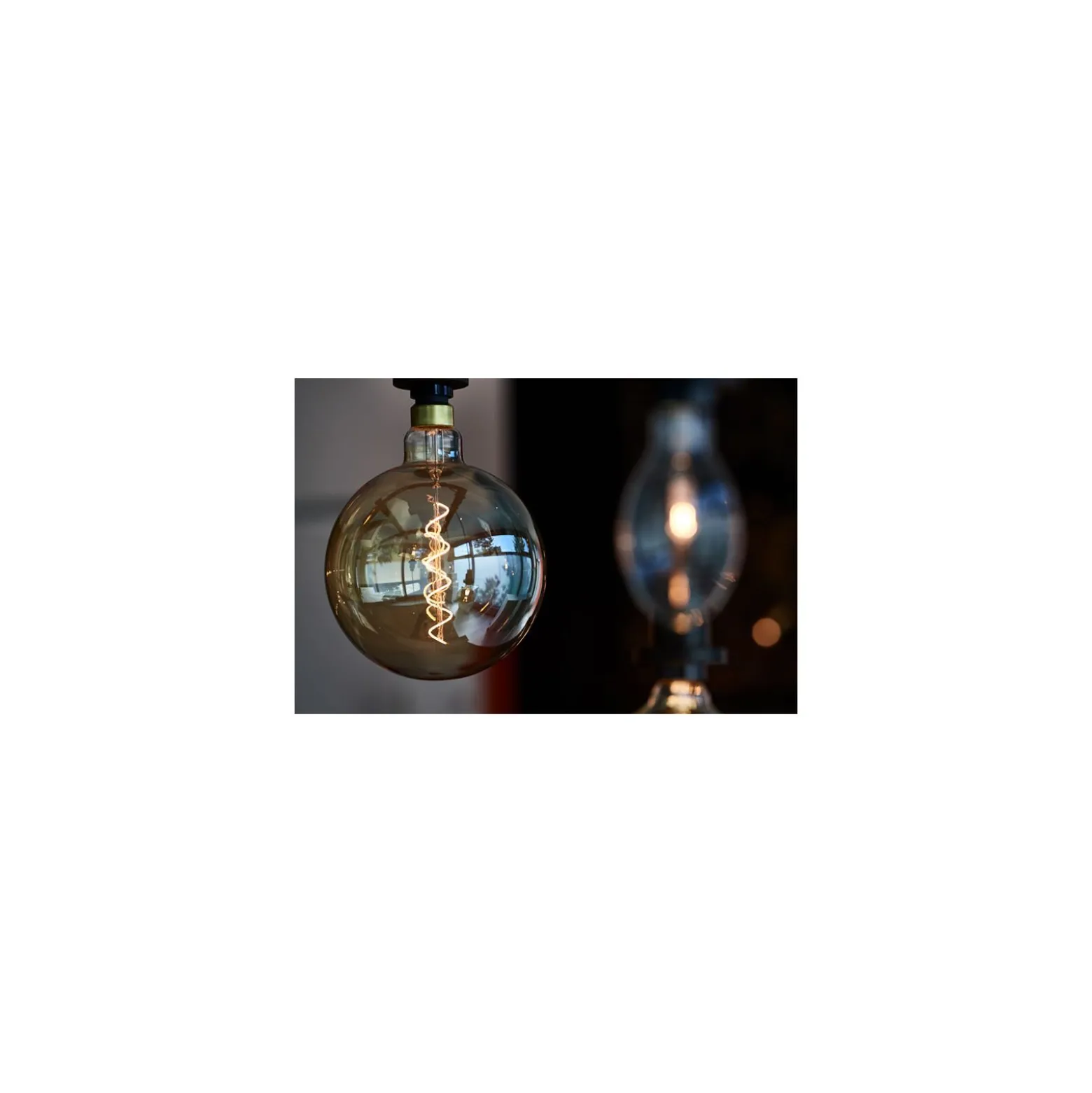 Osram Vintage 1906 LED E27 Globe Filament Guld 125mm 6.5W 650lm - 824 Extra Varm Vit | Dimbar - Ersättare 50W