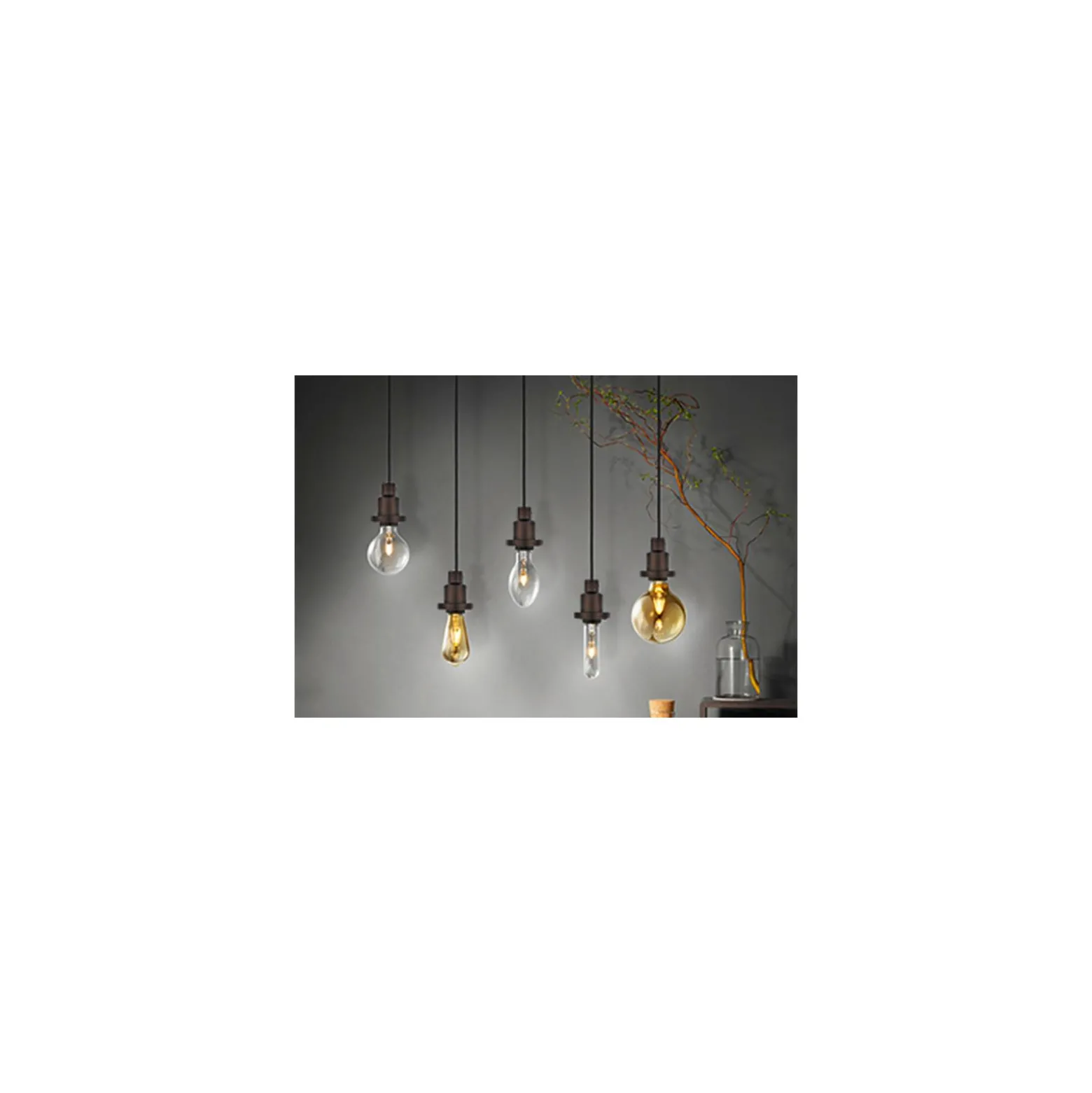 Osram Vintage 1906 LED E27 Globe Filament Guld 125mm 6.5W 650lm - 824 Extra Varm Vit | Dimbar - Ersättare 50W