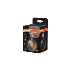Osram Vintage 1906 LED E27 Globe Filament Klar 4.6W 470lm - 927 Extra Varm Vit | Bästa Färgåtergivning - Dimbar - Ersättare 40W