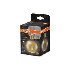 Osram Vintage 1906 LED E27 Globe Filament Guld 7.2W 806lm - 824 Extra Varm Vit | Ersättare 60W