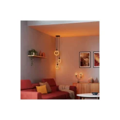 Osram Vintage 1906 LED E27 Globe Filament Smoke 80mm 4W 110lm - 818 Extra Varm Vit | Dimbar - Ersättare 12W