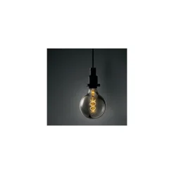Osram Vintage 1906 LED E27 Globe Filament Smoke 125mm 5W 140lm - 818 Extra Varm Vit | Ersättare 15W