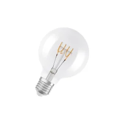 Osram Vintage 1906 LED E27 Globe Filament Klar 4.8W 470lm - 827 Extra Varm Vit | Dimbar - Ersättare 40W