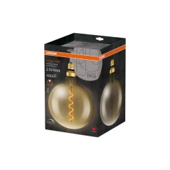 Osram Vintage 1906 LED E27 Globe Filament Gold 200mm 4.8W 400lm - 822 Extra Warm White | Dimmable