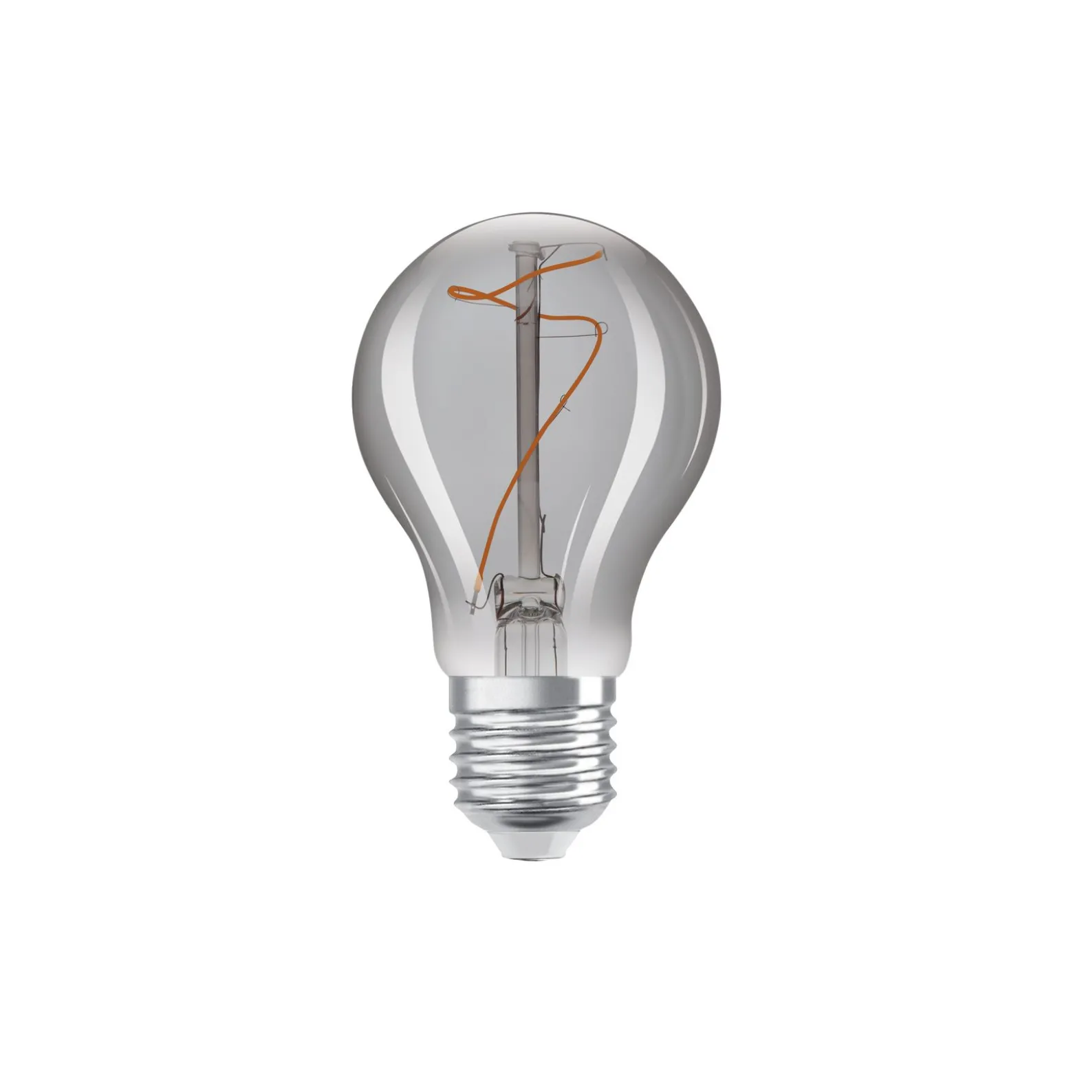 Osram Vintage 1906 LED E27 Pear Filament Smokey 3.4W 100lm - 818 Extra Warm White