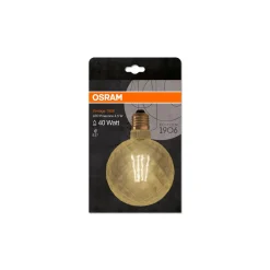Osram Vintage 1906 LED E27 Pine Filament Guld 4.5W 470lm - 825 Extra Varm Vit | Ersättare 40W