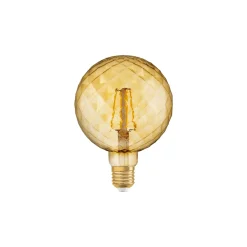 Osram Vintage 1906 LED E27 Pine Filament Guld 4.5W 470lm - 825 Extra Varm Vit | Ersättare 40W