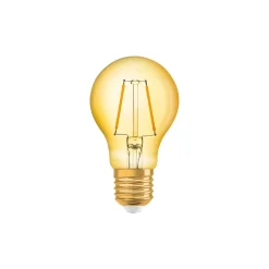 Osram Vintage 1906 LED E27 Päron Filament Guld 2.5W 220lm - 824 Extra Varm Vit | Ersättare 25W