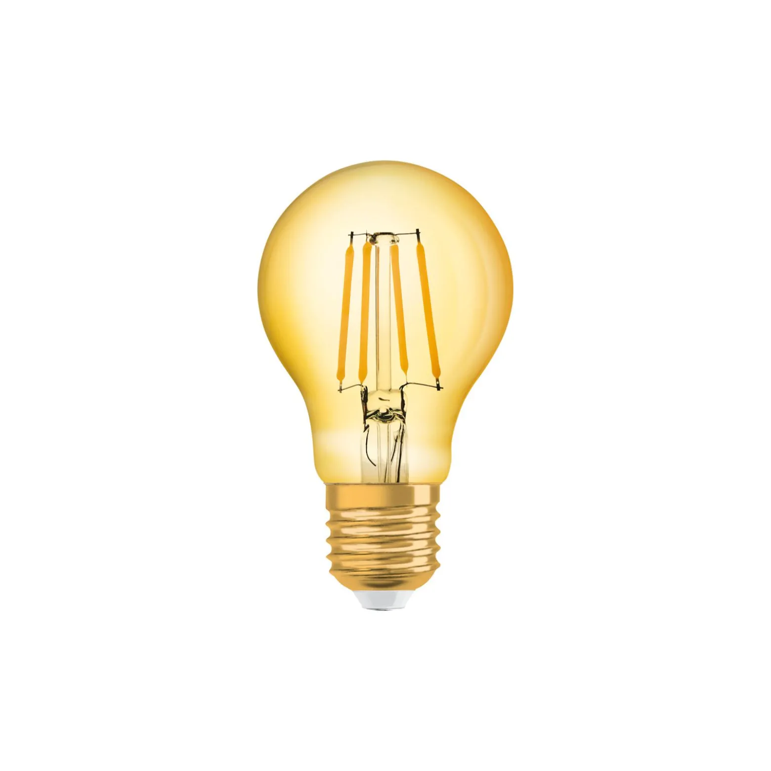 Osram Vintage 1906 LED E27 Päron Filament Guld 6.5W 725lm - 824 Extra Varm Vit | Ersättare 60W