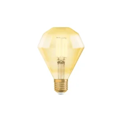 Osram Vintage 1906 LED E27 Päron Filament Guld 4.5W 420lm - 825 Extra Varm Vit | Ersättare 40W