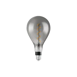 Osram Vintage 1906 LED E27 Päron Filament Smoke 5W 110lm - 818 Extra Varm Vit | Ersättare 15W