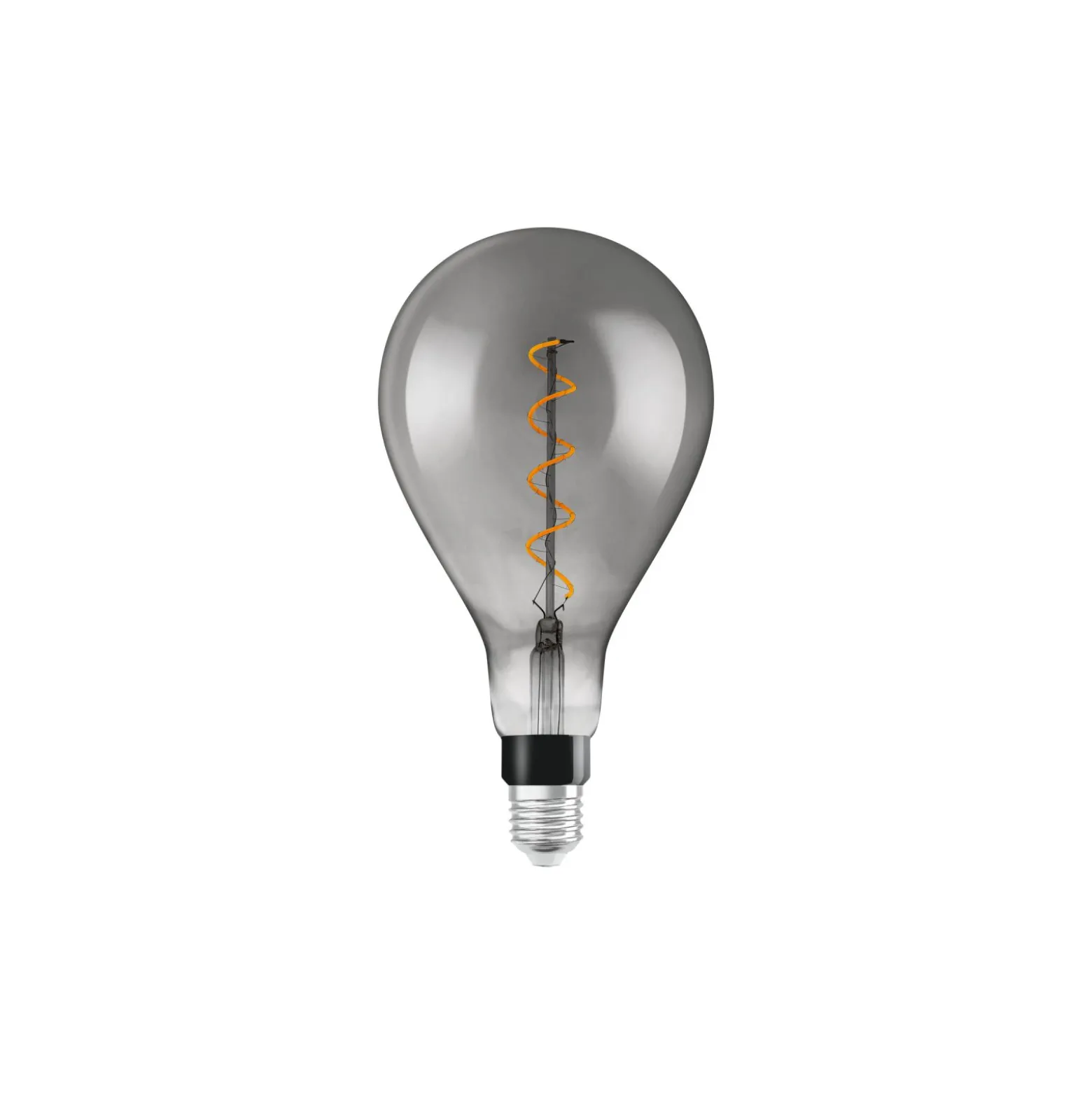 Osram Vintage 1906 LED E27 Päron Filament Smoke 5W 110lm - 818 Extra Varm Vit | Ersättare 15W