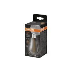 Osram Vintage 1906 LED E27 Special Filament Klar Edison 2.2W 60lm - 818 Extra Varm Vit | Ersättare 15W
