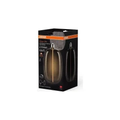 Osram Vintage 1906 LED E27 Special Filament Smoke 4.8W 100lm - 818 Extra Varm Vit | Dimbar - Ersättare 15W