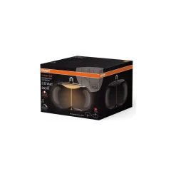 Osram Vintage 1906 LED E27 Special Filament Smoke 12W 350lm - 818 Extra Varm Vit | Dimbar - Ersättare 40W