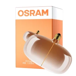 Osram Vintage 1906 LED E27 Special Filament Smoke 4W 120lm - 818 Extra Varm Vit | Dimbar - Ersättare 15W