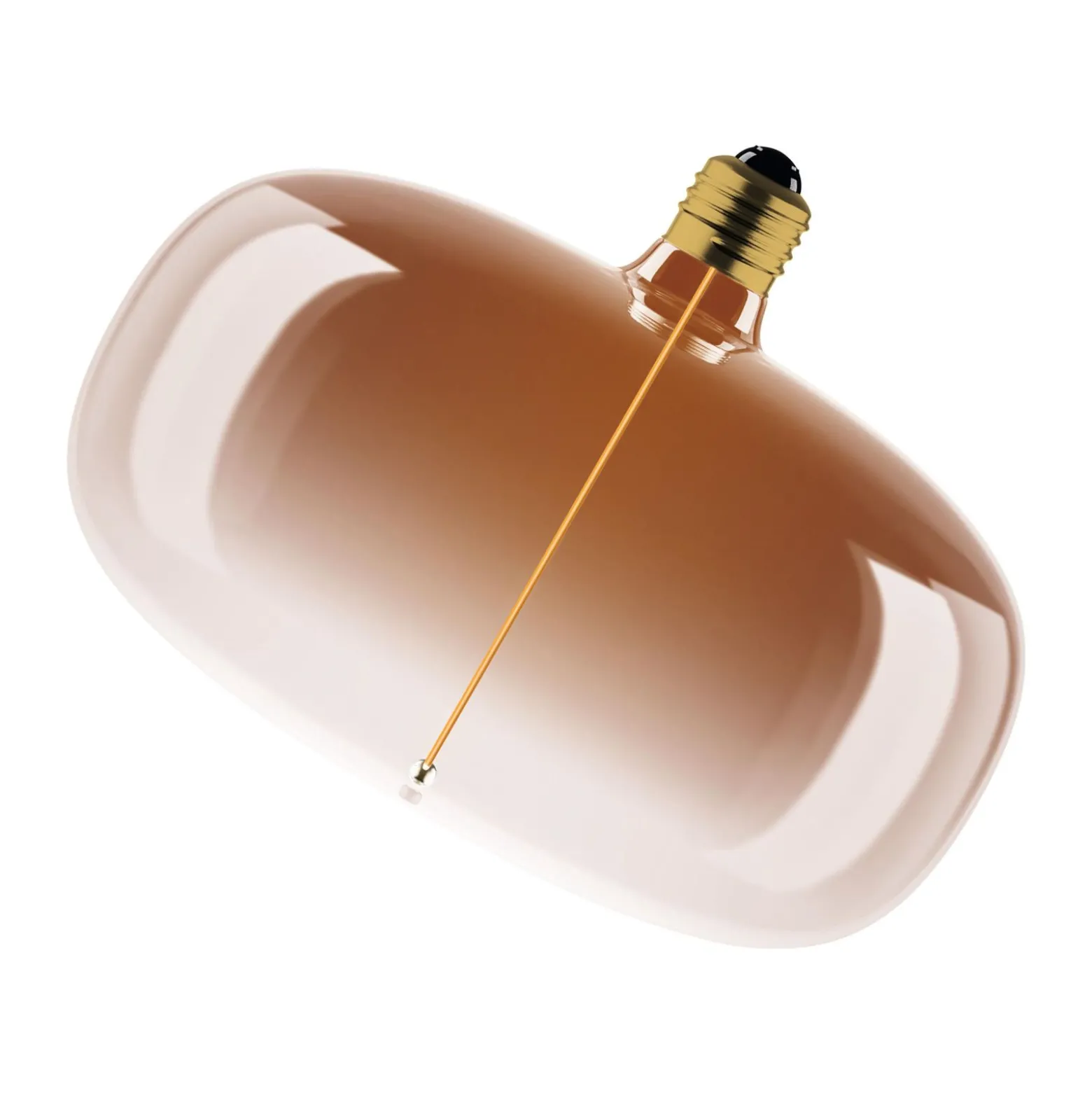 Osram Vintage 1906 LED E27 Special Filament Smoke 4W 120lm - 818 Extra Varm Vit | Dimbar - Ersättare 15W