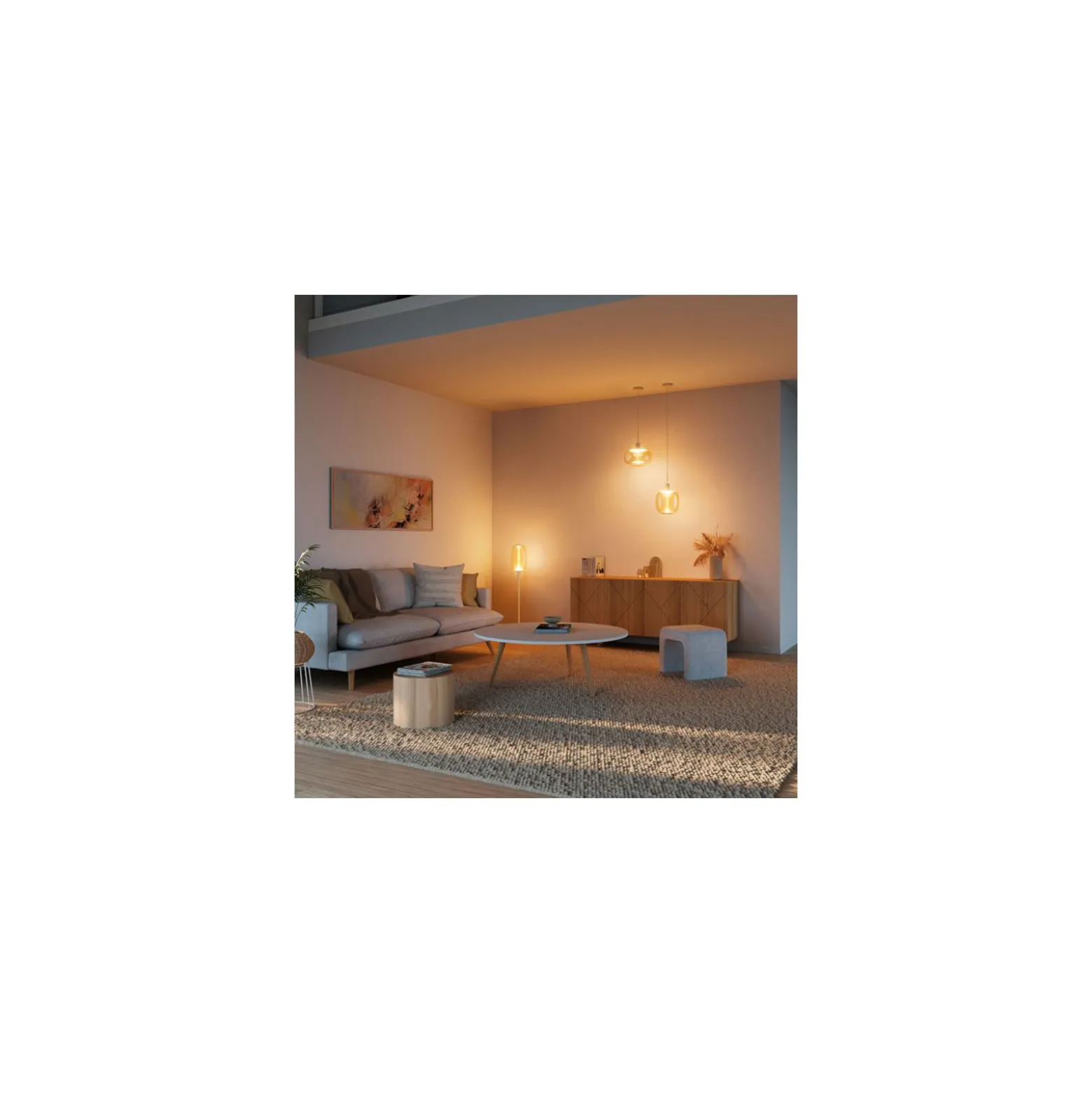Osram Vintage 1906 LED E27 Special Filament Smoke Tall 12W 500lm - 818 Extra Varm Vit | Dimbar - Ersättare 40W