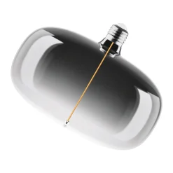Osram Vintage 1906 LED E27 Special Filament Smoke 4W 60lm - 818 Extra Varm Vit | Dimbar - Ersättare 15W