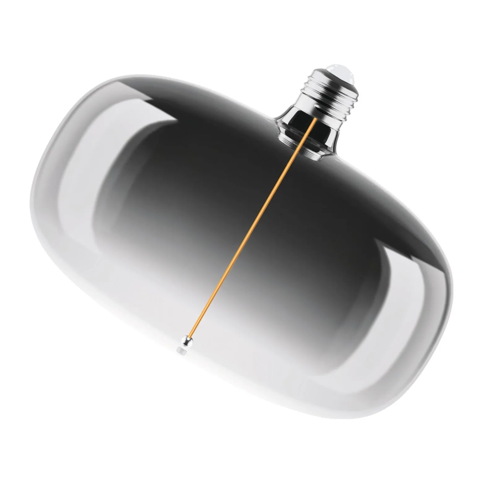 Osram Vintage 1906 LED E27 Special Filament Smoke 4W 60lm - 818 Extra Varm Vit | Dimbar - Ersättare 15W