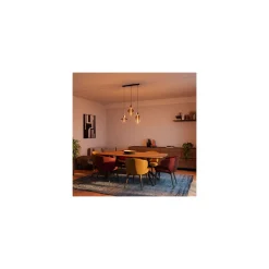 Osram Vintage 1906 LED E27 Special Filament Smoke 4W 60lm - 818 Extra Varm Vit | Dimbar - Ersättare 15W