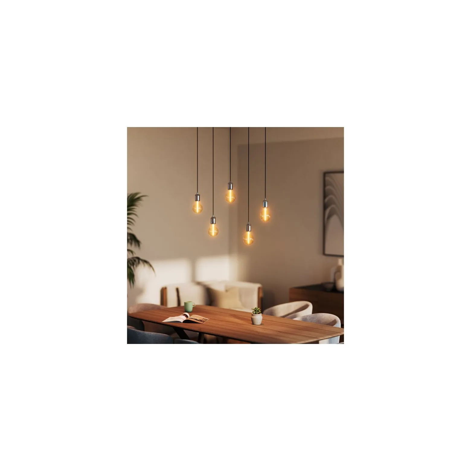 Osram Vintage 1906 LED E27 Special Filament Klar 2.2W Päron150lm - 827 Extra Varm Vit | Ersättare 15W