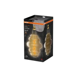 Osram Vintage 1906 LED E27 Special Filament Gold 4.8W 360lm - 822 Extra Warm White | Dimmable