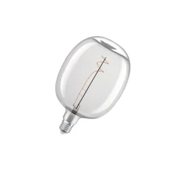 Osram Vintage 1906 LED E27 Special Filament Mirror Silver 4.8W 400lm - 827 Extra Warm White | Dimmable
