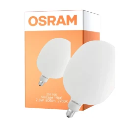 Osram Vintage 1906 LED E27 Special Filament Matt 7.3W 806lm - 827 Extra Varm Vit | Dimbar - Ersättare 60W