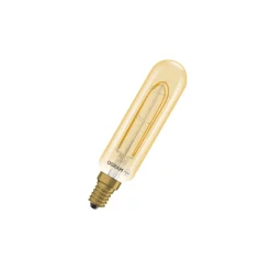 Osram Vintage 1906 LED Special Shapes E14 Tubular Ambar 4.8W 420lm - 822 Extra Varm Vit | Dimbar - Ersättare 40W