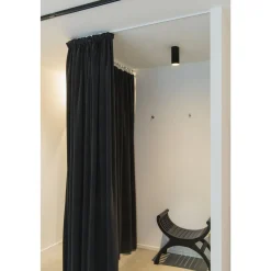 SLV Anela Wall/Tak Spot Aluminium Svart 10W 240lm - 930 Varm Vit | Bästa Färgåtergivning - Dimbar