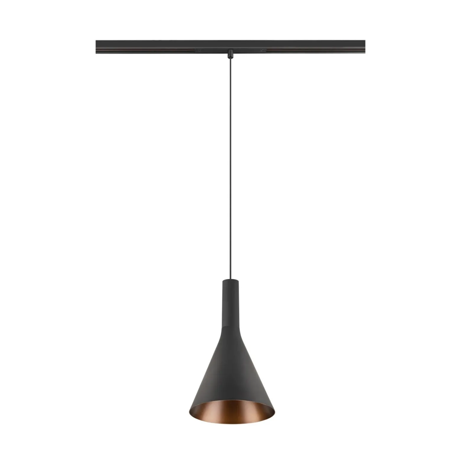 SLV Lalu Pendellampa Aluminium Svart 8W 700lm - 930 Varm Vit | Bästa Färgåtergivning - Dali Dimbar