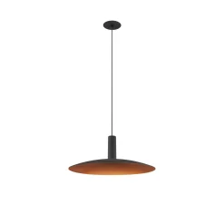SLV Lalu Pendellampa Aluminium Svart 9.5W 680lm - 930 Varm Vit | Bästa Färgåtergivning - Touchdimmerbar