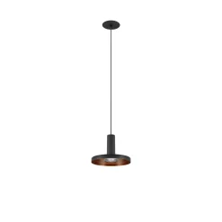 SLV Lalu Pendellampa Aluminium Svart 9.5W 680lm - 930 Varm Vit | Bästa Färgåtergivning - Touchdimmerbar