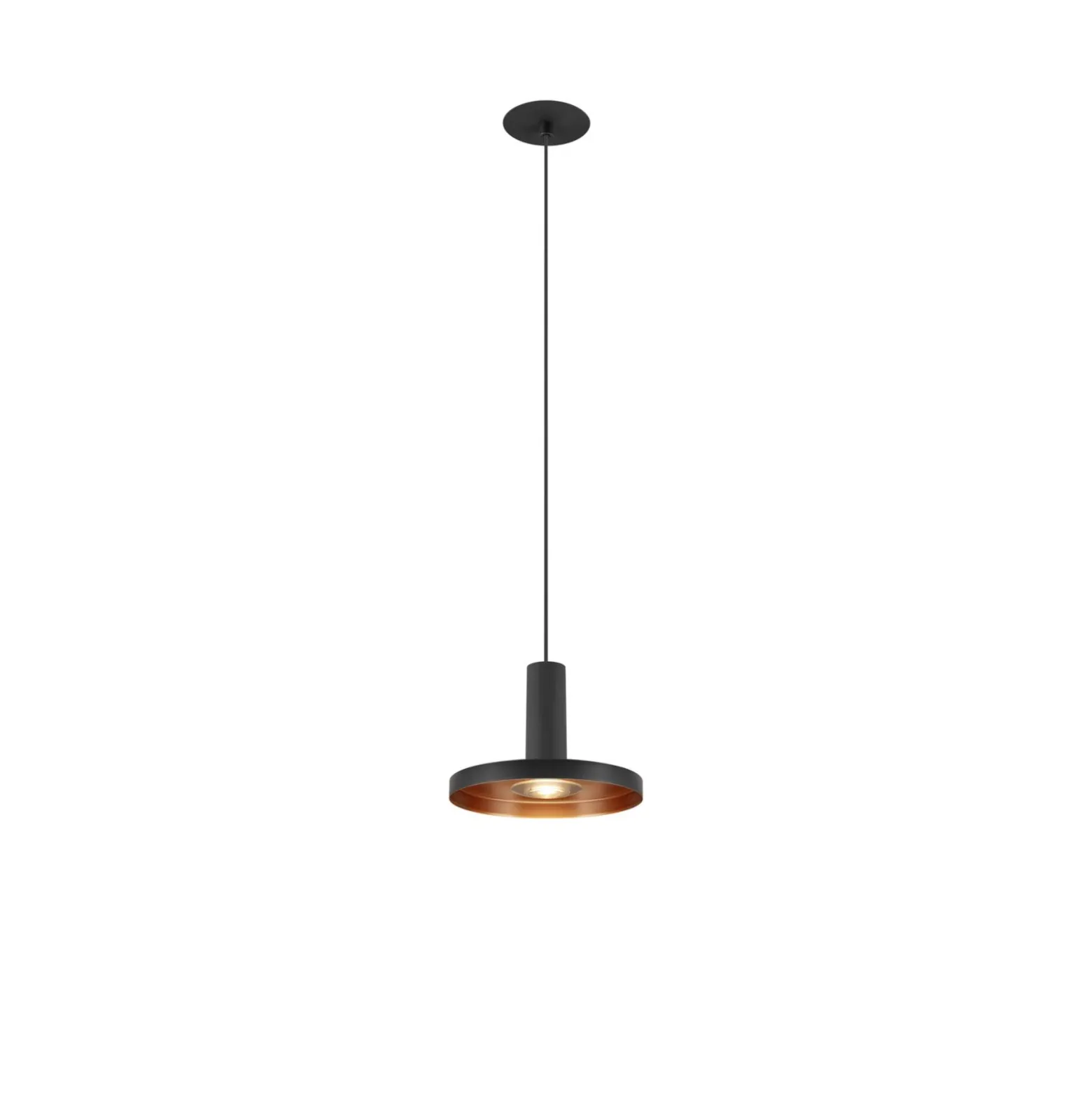 SLV Lalu Pendellampa Aluminium Svart 9.5W 680lm - 930 Varm Vit | Bästa Färgåtergivning - Touchdimmerbar