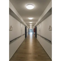 SLV Lipsy Wall/Taklampa Aluminium Vit 17.5W 2050lm - 830 Varm Vit | IP44