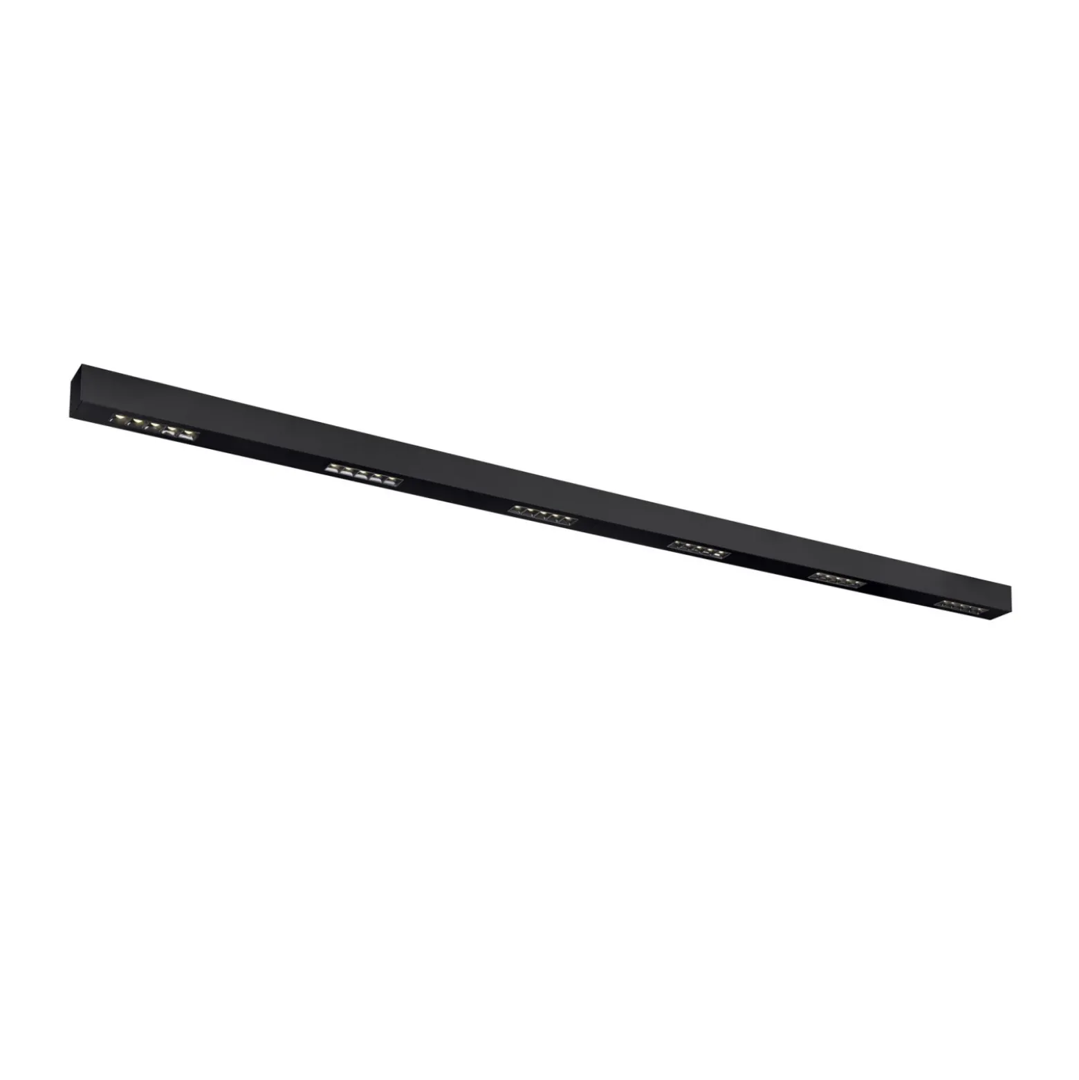 SLV Q-Line Wall/Taklampa Aluminium Svart 93W 4600lm - 940 Kallvit | Bästa Färgåtergivning - UGR<11 - Dimbar