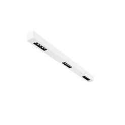 SLV Q-Line Wall/Taklampa Aluminium Vit 46W 2100lm - 930 Varm Vit | Bästa Färgåtergivning - UGR<11 - Dimbar