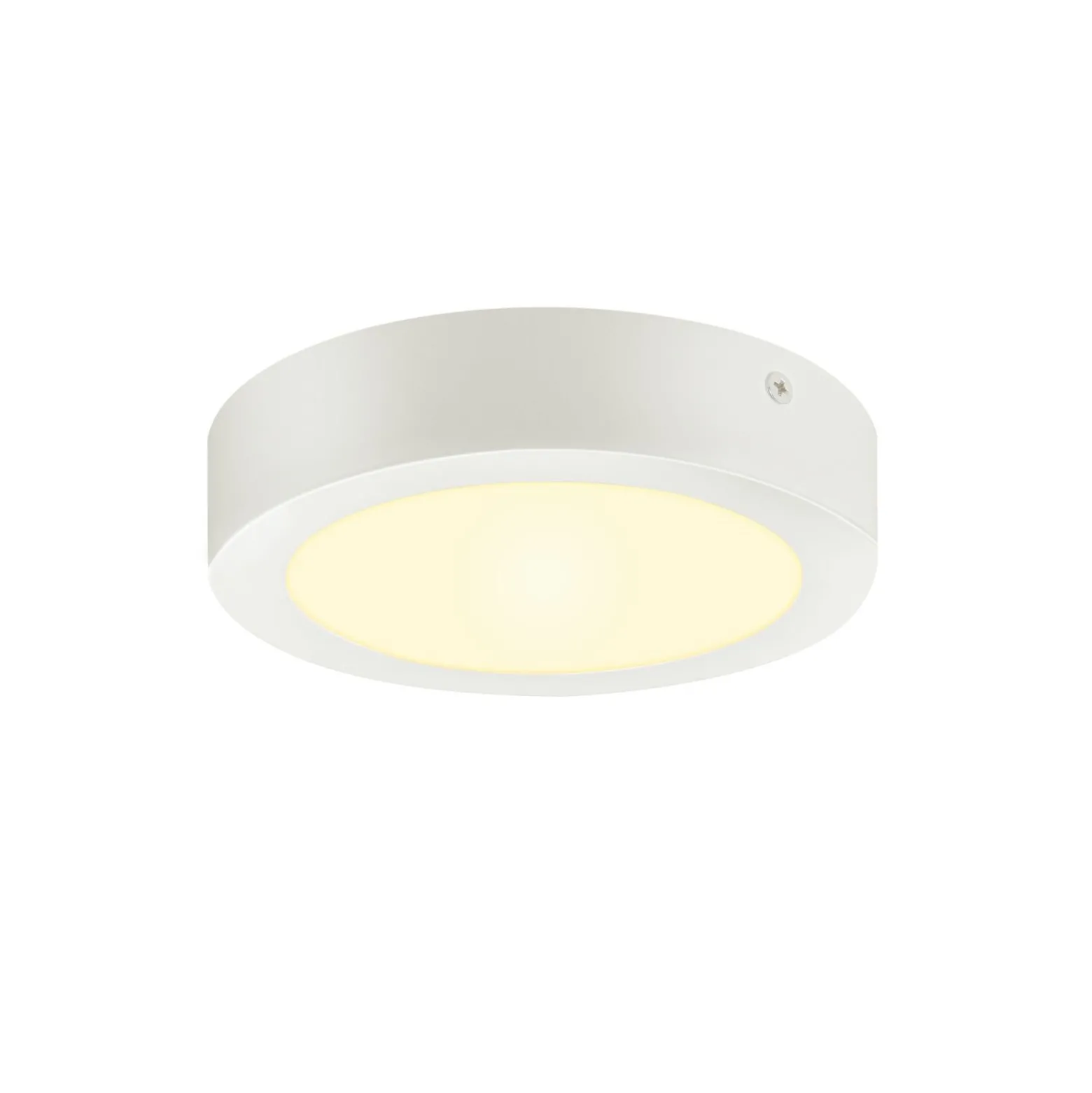 SLV Senser Wall/Taklampa Aluminium Vit 13W 830lm - 930 Varm Vit | Bästa Färgåtergivning - Dimbar