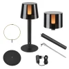 SLV Taha Bordslampa Aluminium Svart 5W 200lm - 827 Extra Varm Vit | - IP65 - Touchdimmerbar