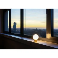 SLV Tiny Sun Bordslampa Stål Bronze | Passande För 1x G9 Max. 4W - Dimbar