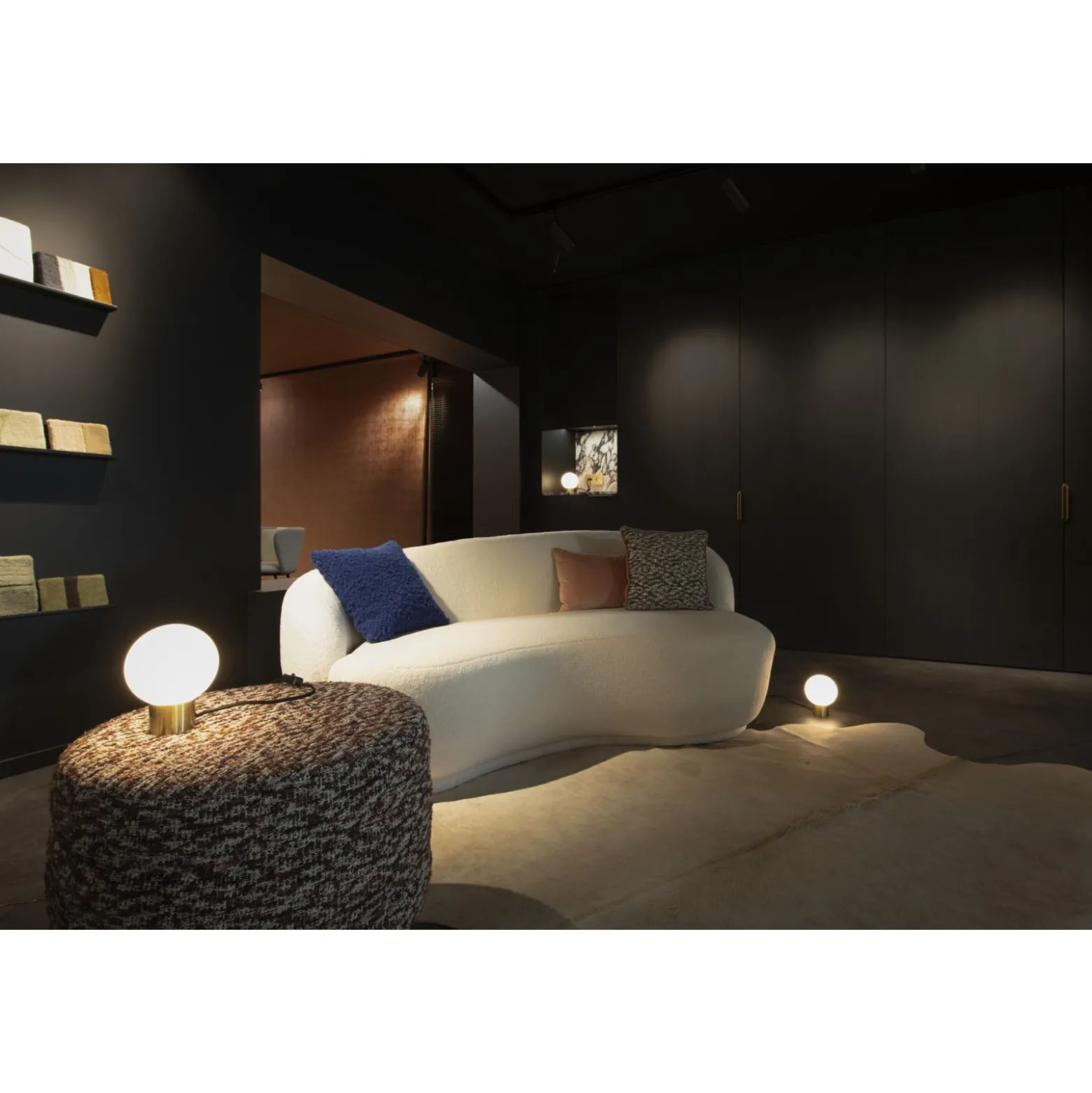 SLV Tiny Sun Bordslampa Stål Bronze | Passande För 1x G9 Max. 4W - Dimbar